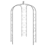 Puutarhakaari Musta Ø180X255 Cm Teräs